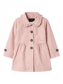 NAME IT Trench Coat Madelin Pale Mauve