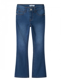 NAME IT Bootcut Jeans Polly Dark Blue Denim