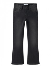 NAME IT Bootcut Jeans Polly Dark Grey Denim