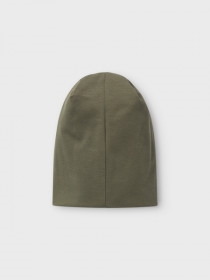 NAME IT Beanie Moppy Logo Dusty Olive