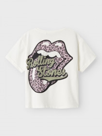 NAME IT Rolling Stones T-Shirt Jill Cloud Dancer