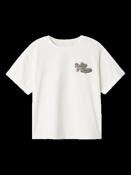 NAME IT Rolling Stones T-Shirt Jill Cloud Dancer