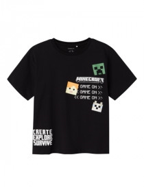 NAME IT Minecraft T-shirt Jafar Black