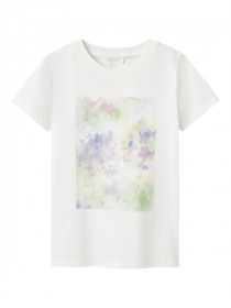 NAME IT T-Shirt Batu Cloud Dancer Arcadian Green