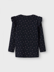 NAME IT Rib Bluse Babeth Navy Blazer