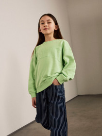 NAME IT Sweatshirt Boxy Bulop Arcadian Green