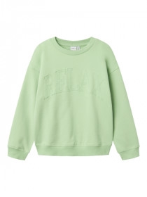 NAME IT Sweatshirt Boxy Bulop Arcadian Green