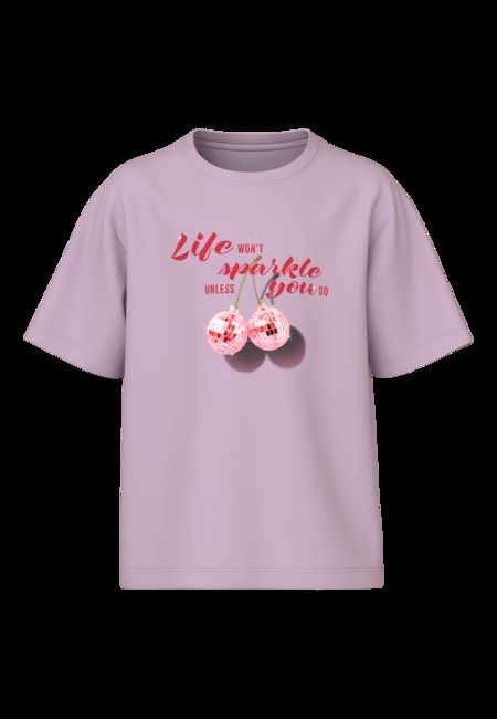 NAME IT T-Shirt Votea Winsome Orchid