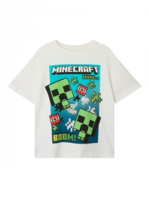 NAME IT Minecraft T-Shirt Mus Cloud Dancer