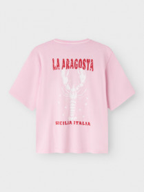 NAME IT T-shirt Fagma Pink Frosting