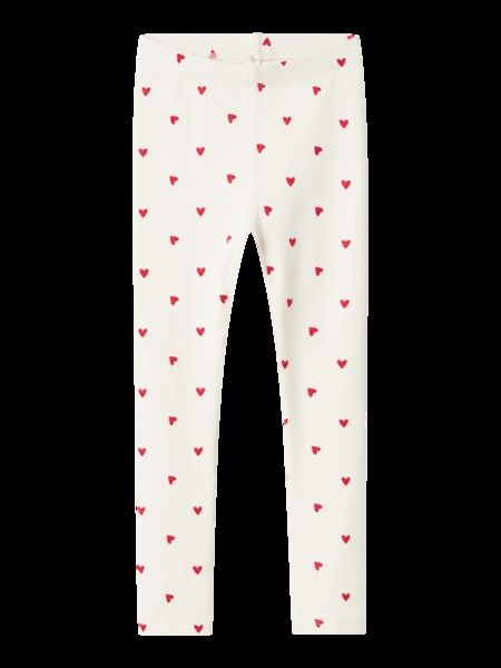 NAME IT Leggings Dheart Cloud Dancer