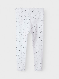 NAME IT Leggings Vemia Bright White Hearts