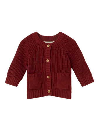 LIL ATELIER Strik Cardigan Emlen Lis Spiced Apple