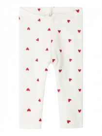 NAME IT Baby Leggings Dheart Cloud Dancer