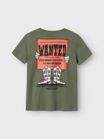 NAME IT T-shirt Rancher Agave Green