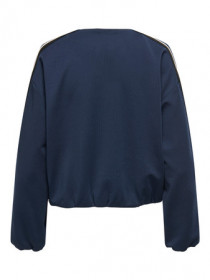 ONLY Track Zip Cardigan Warm Up Navy Blazer