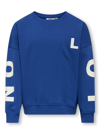 ONLY KIDS Sweatshirt Ditte Mazarine Blue London