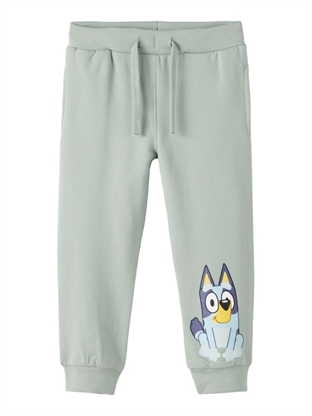 NAME IT Bluey Sweatpants Stan Iceberg Green