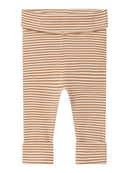 NAME IT Rib Leggings Berro Almond