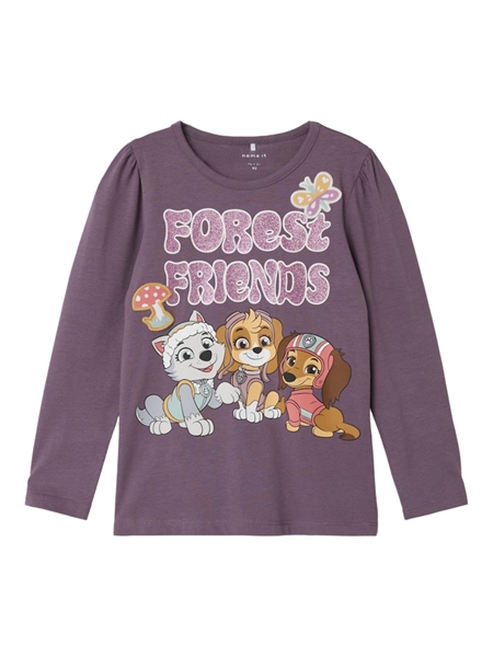 NAME IT Paw Patrol Bluse Susanne Artic Dusk