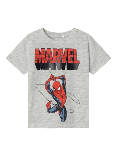 NAME IT Spiderman T-Shirt Jaba Grey Melange