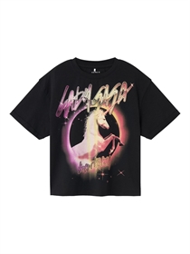 NAME IT Lady Gaga T-shirt Oxy Black