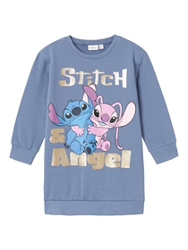 NAME IT Stitch Sweat Kjole Nyra Wild Wind