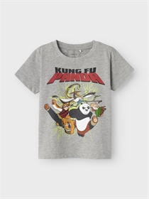 NAME IT Kung Fu Panda T-Shirt Jac Grey Melange 