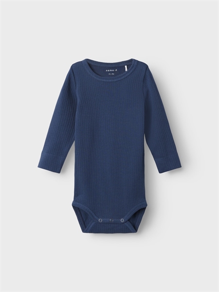 NAME IT Langærmet Body Feyo Dark Denim