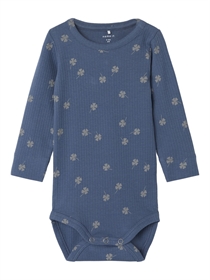 NAME IT Langærmet Body Noellus Vintage Indigo