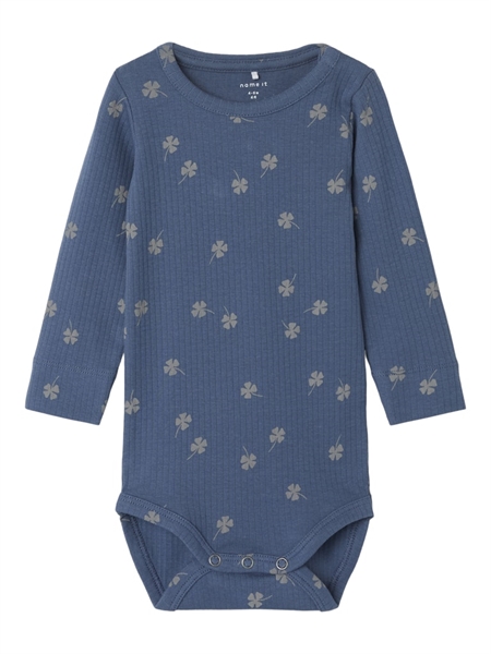 NAME IT Langærmet Body Noellus Vintage Indigo