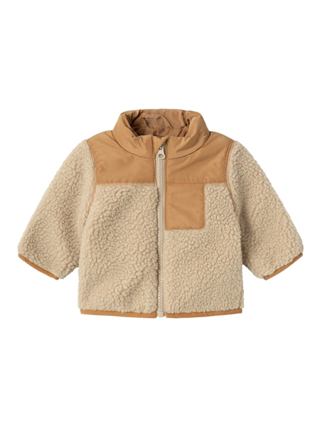 NAME IT Teddy Jakke Mosie Oxford Tan