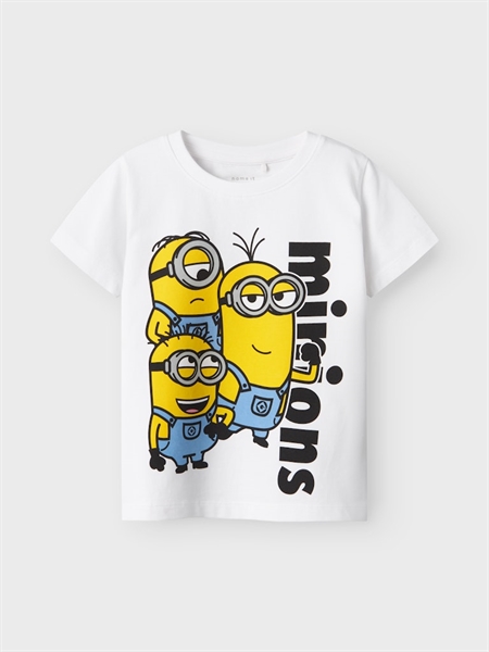 NAME IT Minions T-Shirt Jule Bright White