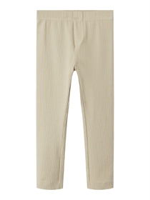 NAME IT Rib Leggings Ozzie Plaza Taupe