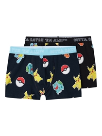 NAME IT 2-Pak Pokemon Boxershorts Asgar Black