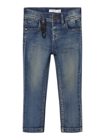 NAME IT Bukser Theo Thayer Dark Blue Denim