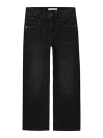 NAME IT Brede Jeans Rose Black Denim