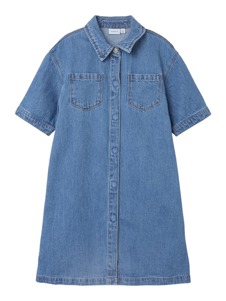 NAME IT Denim Kjole Jannet Medium Blue