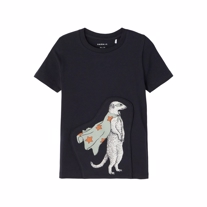 NAME IT Tee Helge Dark Navy