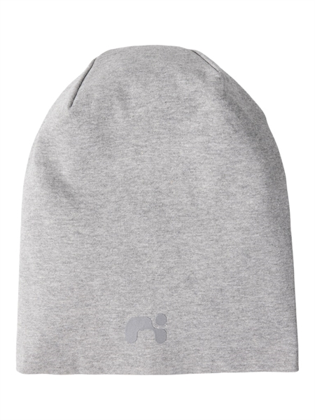 NAME IT Beanie Moppy Logo Grey Melange