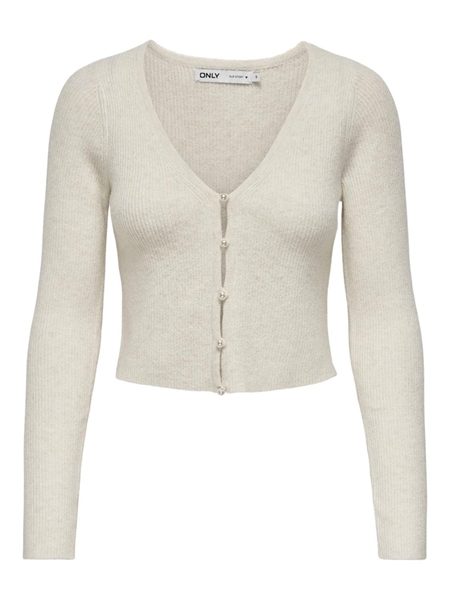 ONLY Perle Strik Cardigan Rica Birch